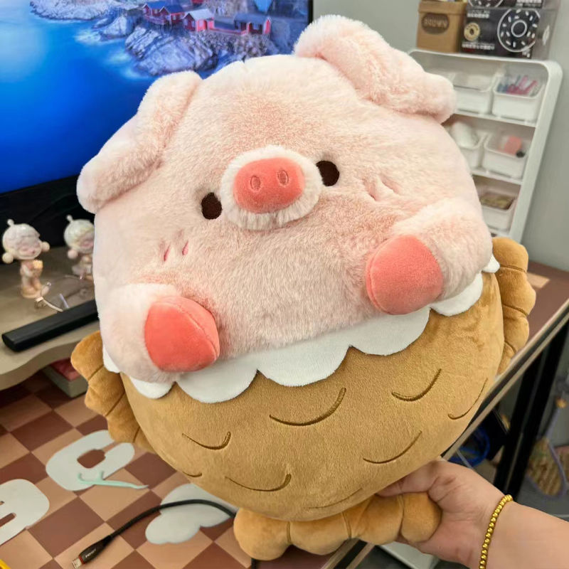 Funny Pig Taiyaki Plush Toys 40cm