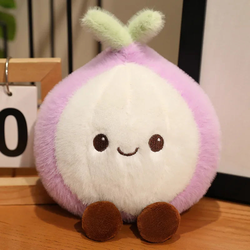 Cute Vegetables (Onion/Ginger/Garlic) Plush Toys 20-22cm
