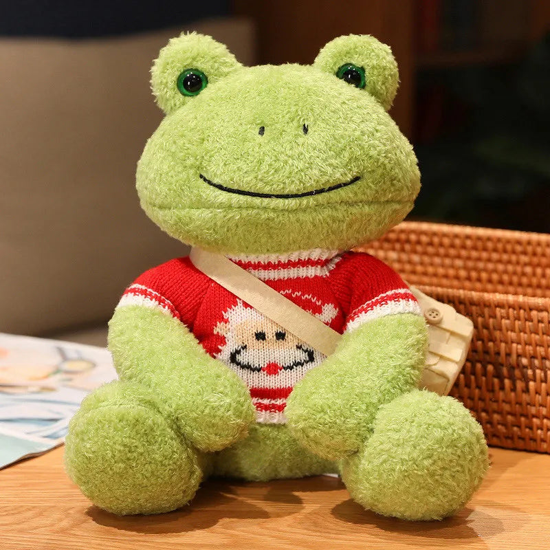 Cute Frog  With Dress Up Plush Toys 25cm - 14 Styles