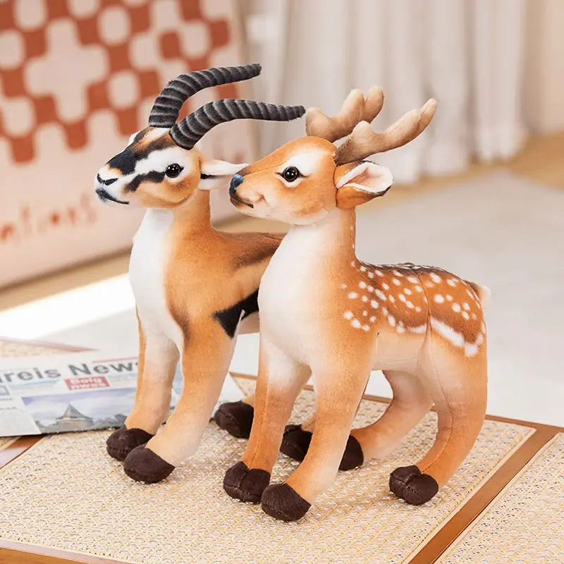 Deer/Antelope Lifelike Plush Toys 33cm