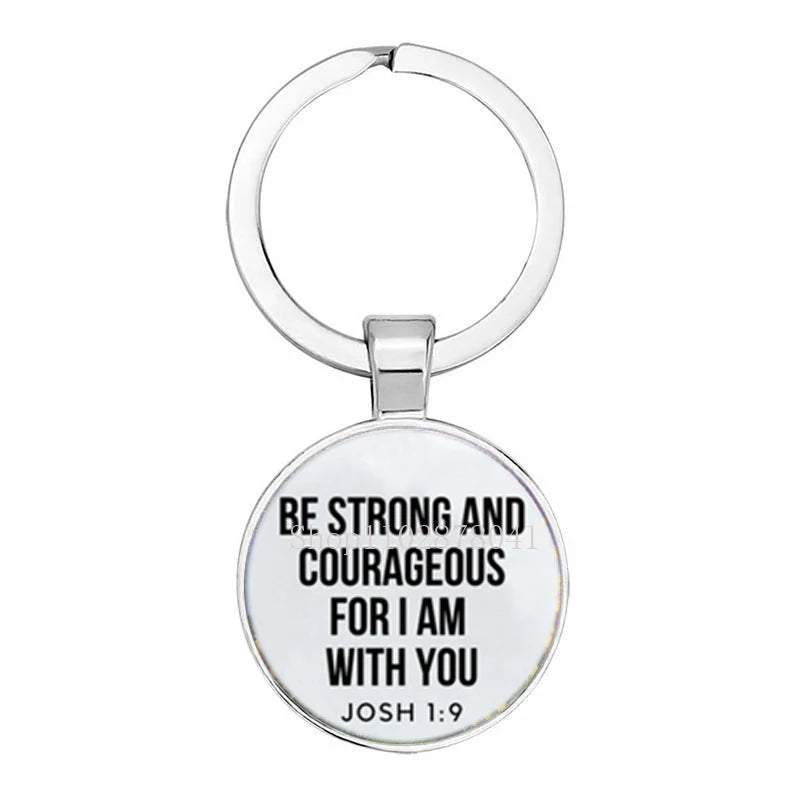 Keychain With The Bible Verse - 10 Coices