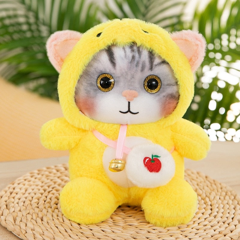 Cute Cat (Animal Dress Up) Plush Toys 25cm - 6 Styles