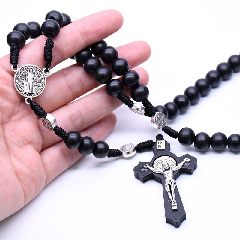 Rosary (QIGO Wooden Beads) 59cm