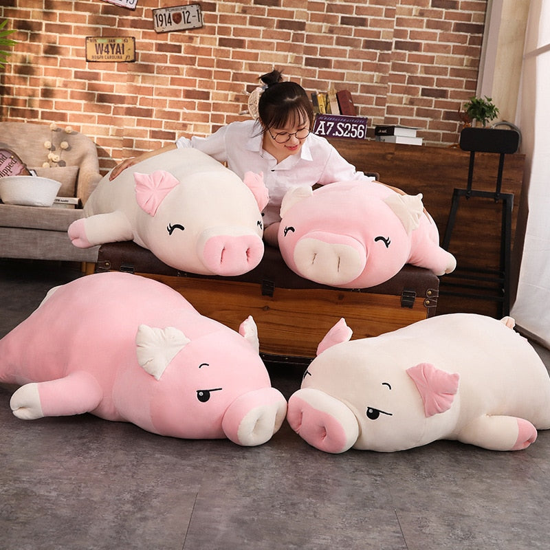 Lying Pig Plush Toy 40-75cm