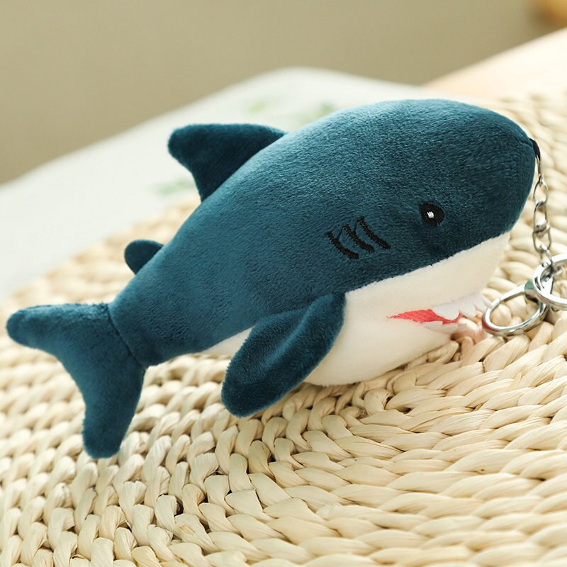 Shark Plush Keychain 15cm