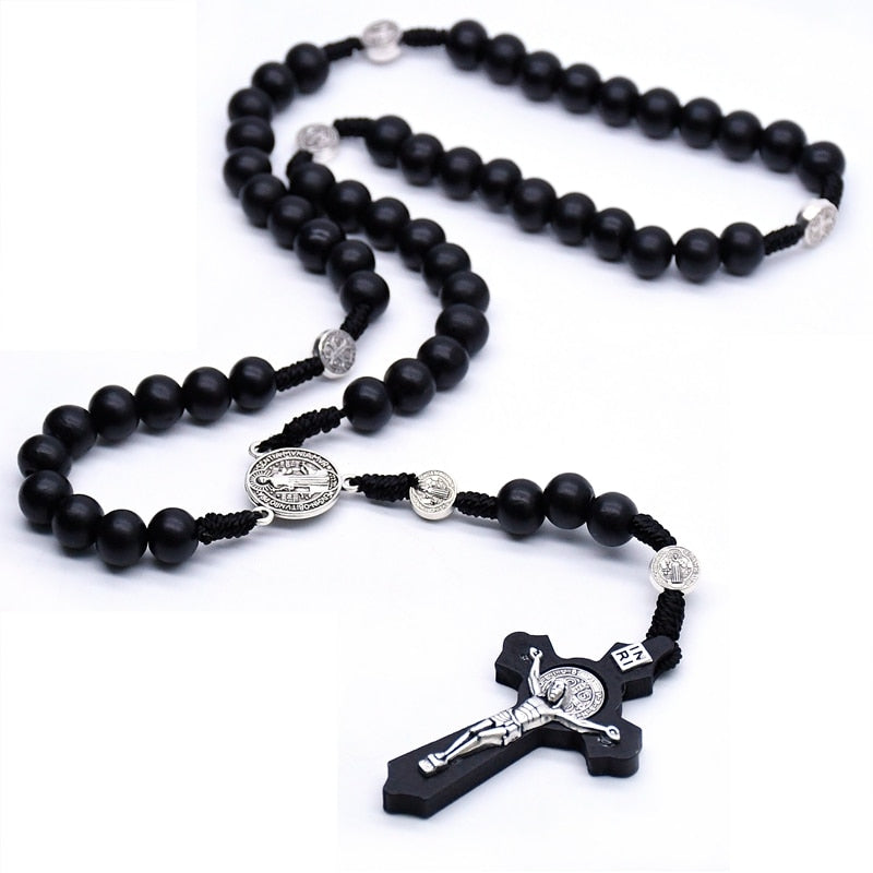 Rosary (QIGO Wooden Beads) 59cm