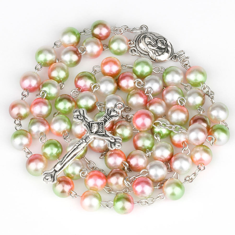 Rosary (12 Colours Beads) 70cm