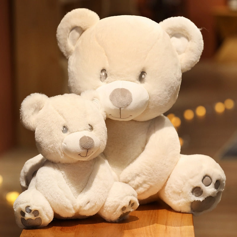 White Teddy Bear Plush Toys 25cm/40cm/60cm