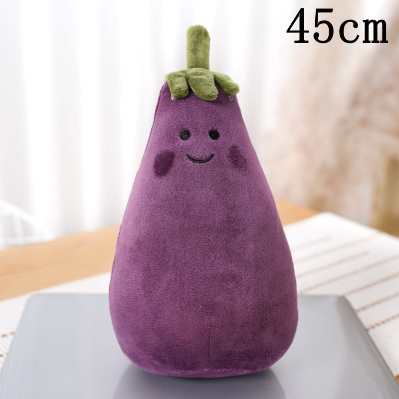 Mushroom and Eggplant Plush Toys 20-100cm