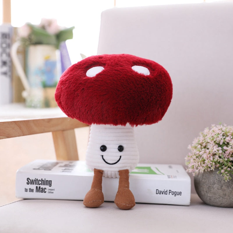 Mushroom and Eggplant Plush Toys 20-100cm