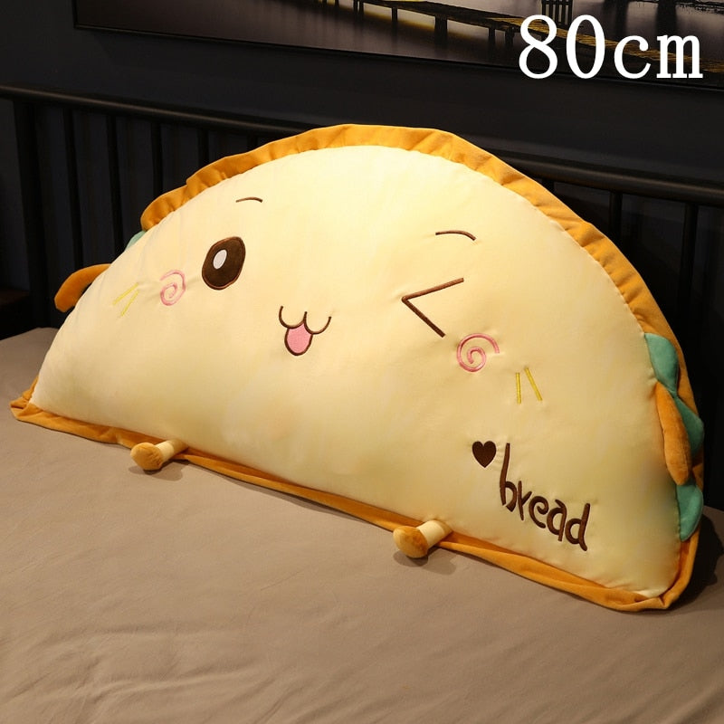 Food (Semicircle Toast) Pillow Plush Toys 80/95cm