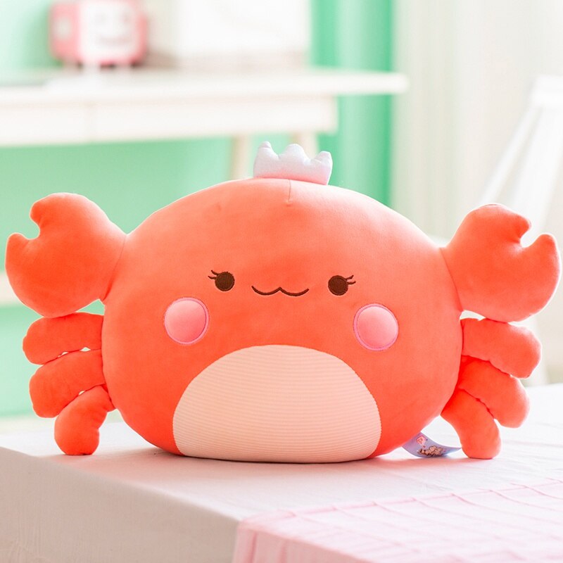 Crab Plush Toys 58cm (Grey/Pink/Purple/Orange)