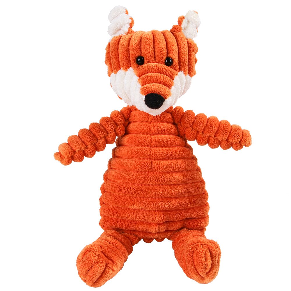 Animal (Corduroy) Plush Toys 20cm (Sheep/Bear/Fox/Duck/Monkey/Rabbit/Rhinoceros/Crocodile/Elephant/Dog)