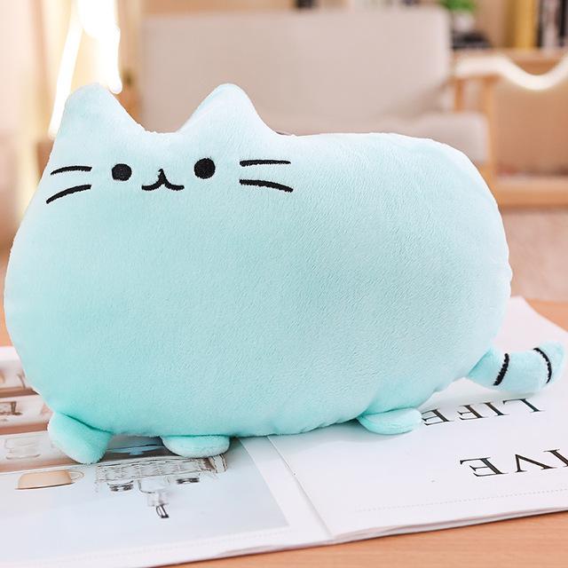 Cute Colourful Cat Plush Toy 25cm