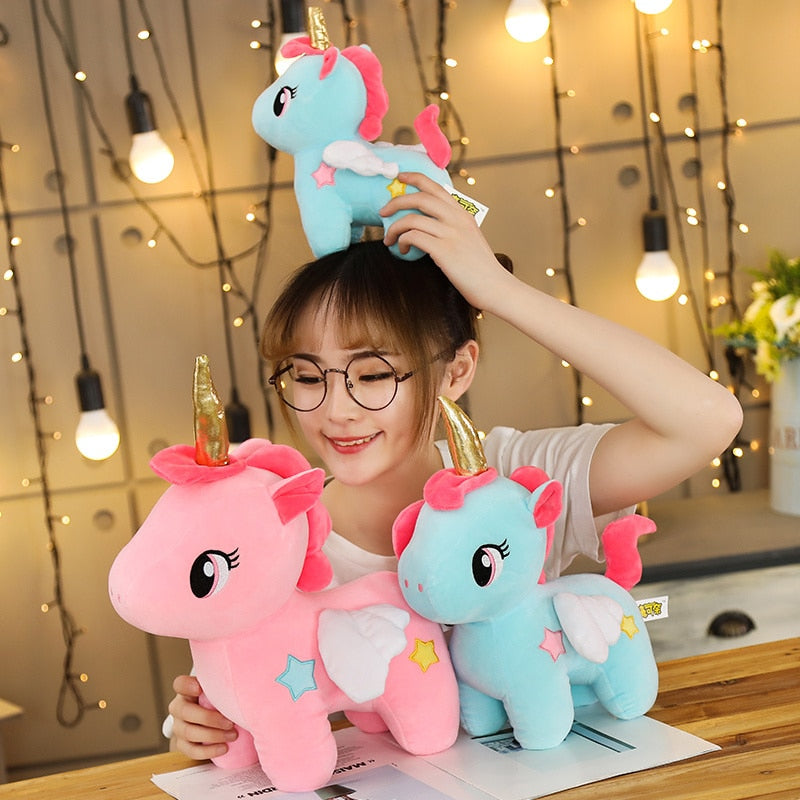 Soft Unicorn Plush Toy 10/20cm