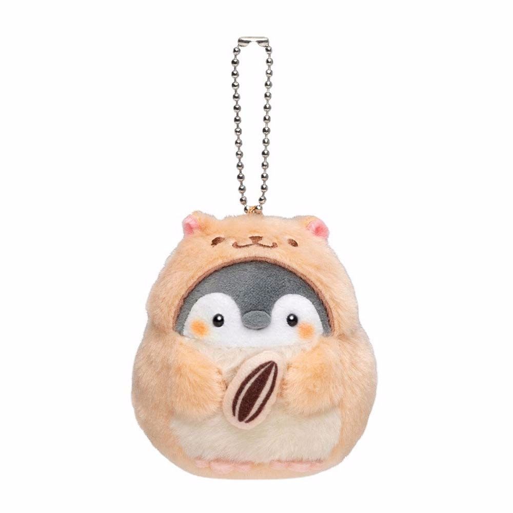 10cm Animal (Penguin, Hamster & Duck) Plush Keychain