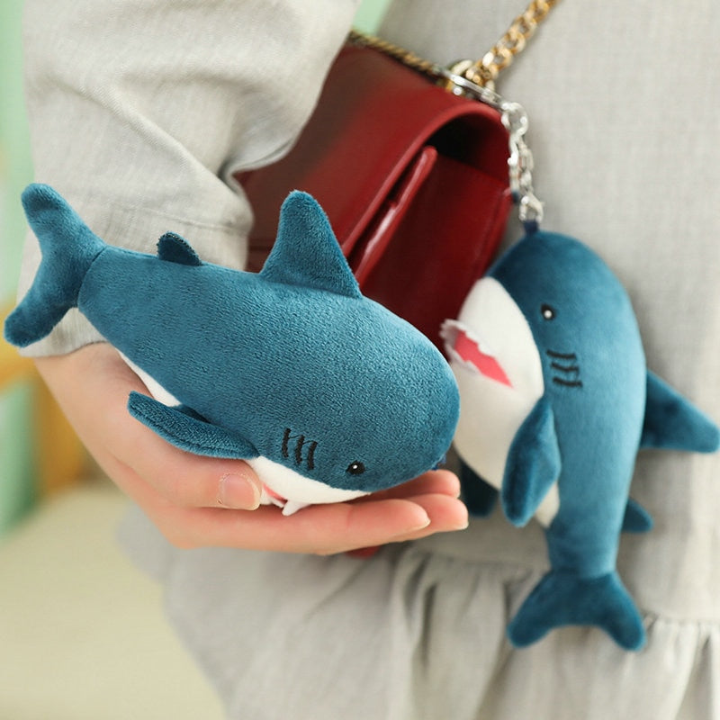 Shark Plush Keychain 15cm