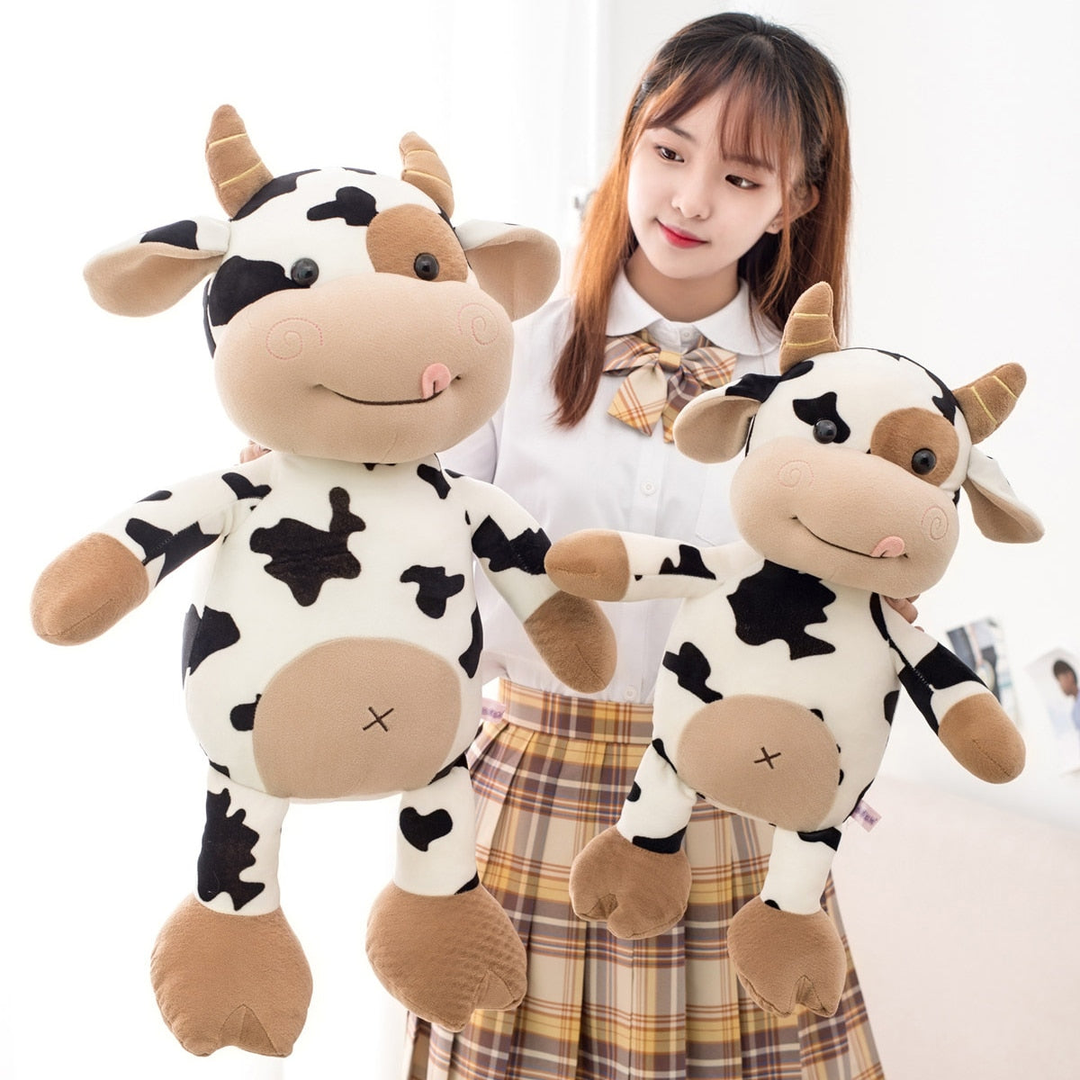 Cute Cow Plush Toys 30/40/50/75cm