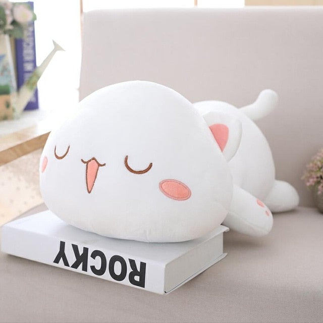 35/50/65cm Kawaii Lying Cat Plush Toys