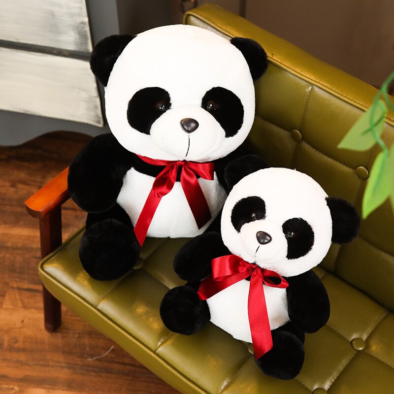 Panda With Bow-Knot Plush Toy 25-45cm