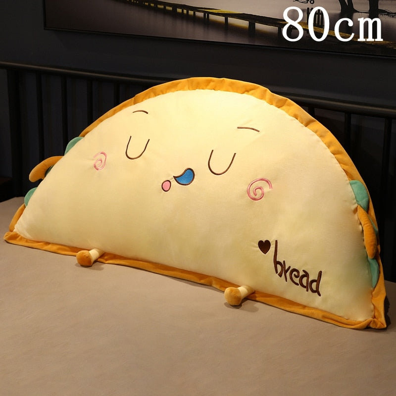 Food (Semicircle Toast) Pillow Plush Toys 80/95cm