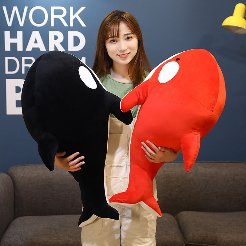 Killer Whale (Black/Red) Plush Toys 60/80cm