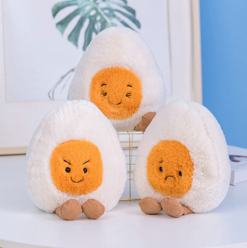 Boiled Egg Plush Toys 23cm