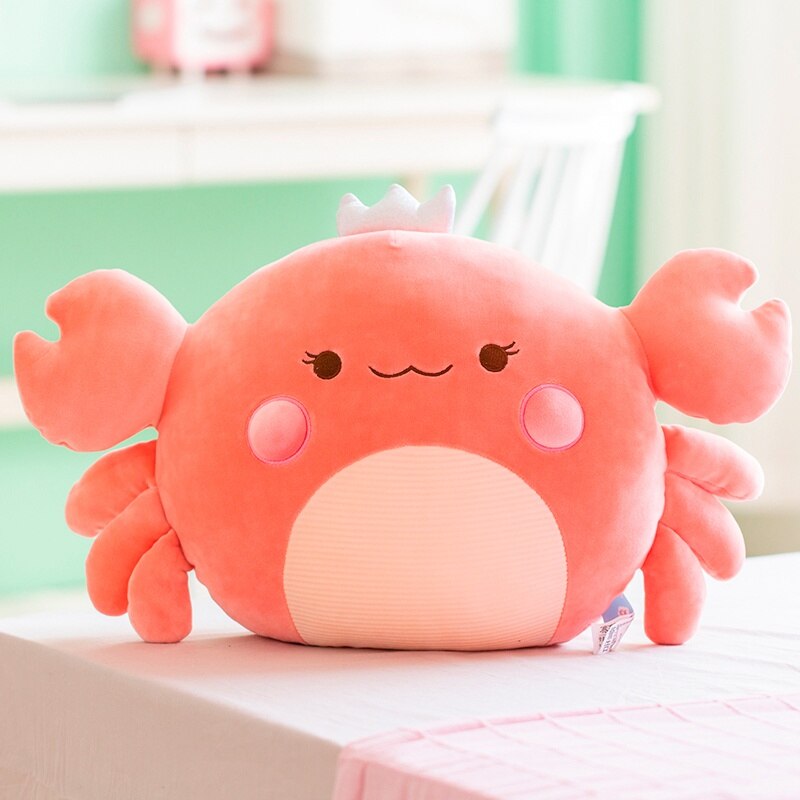 Crab Plush Toys 58cm (Grey/Pink/Purple/Orange)