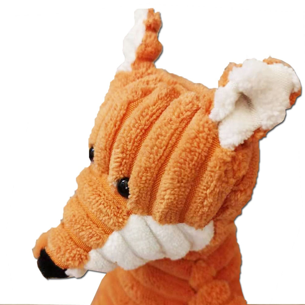 Animal (Corduroy) Plush Toys 20cm (Sheep/Bear/Fox/Duck/Monkey/Rabbit/Rhinoceros/Crocodile/Elephant/Dog)