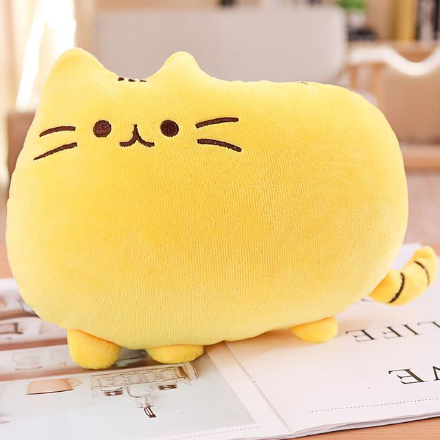 Cute Colourful Cat Plush Toy 25cm