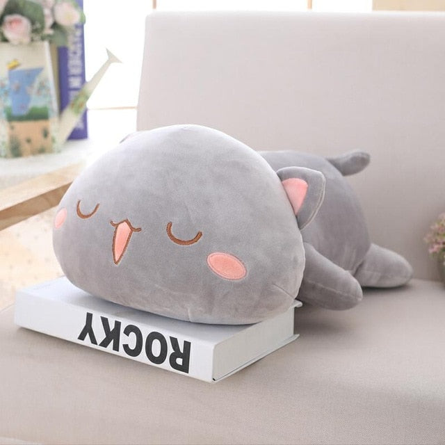 35/50/65cm Kawaii Lying Cat Plush Toys