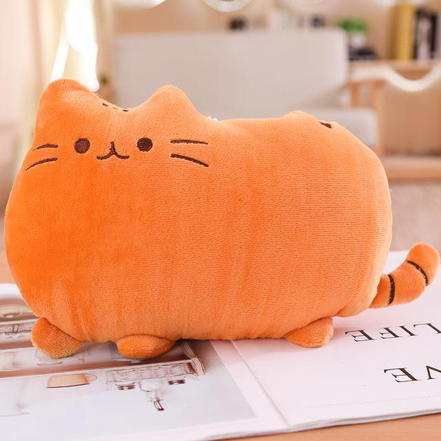 Cute Colourful Cat Plush Toy 25cm