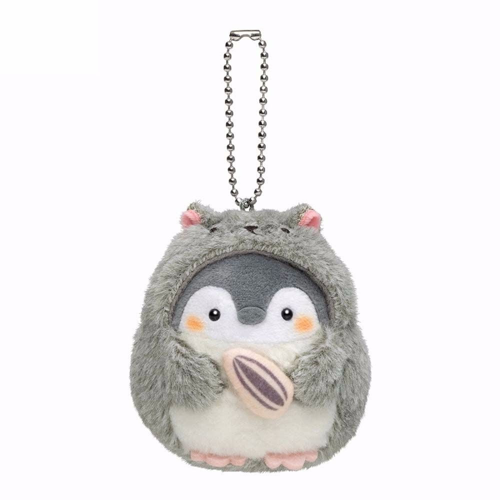 10cm Animal (Penguin, Hamster & Duck) Plush Keychain