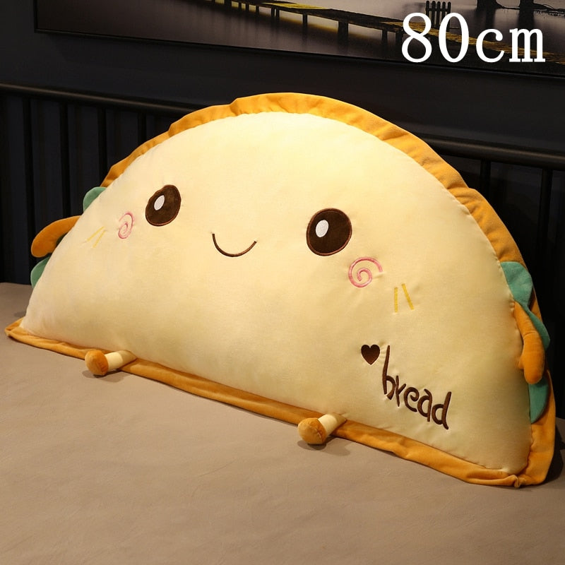 Food (Semicircle Toast) Pillow Plush Toys 80/95cm