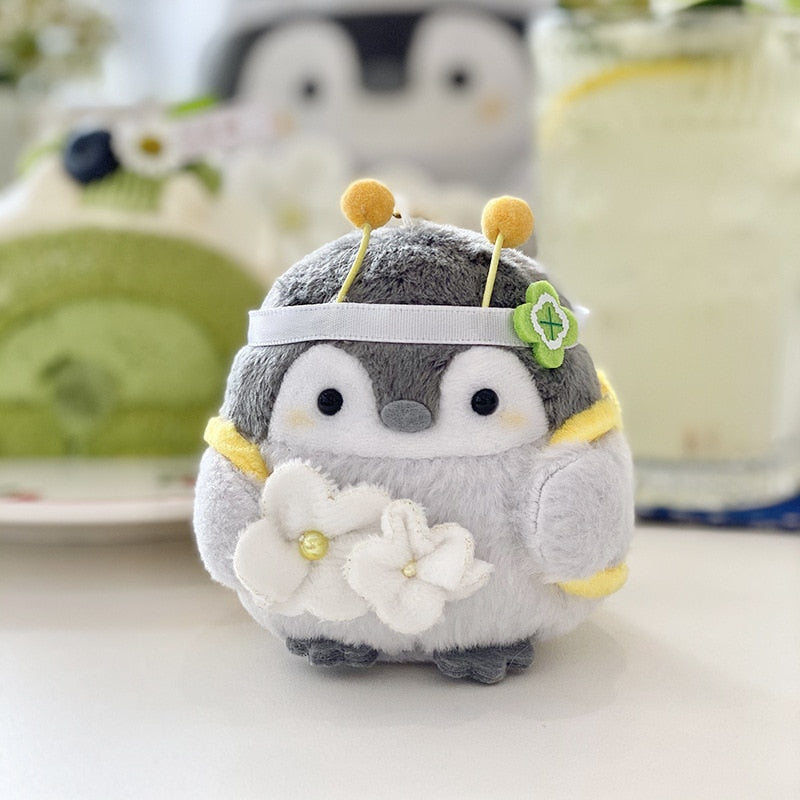 Cute Penguin (Dress Up Bee) Plush Keychains