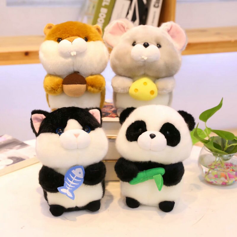 Animal (Cute and Round Ball Shape) Plush Toys 15-22cm