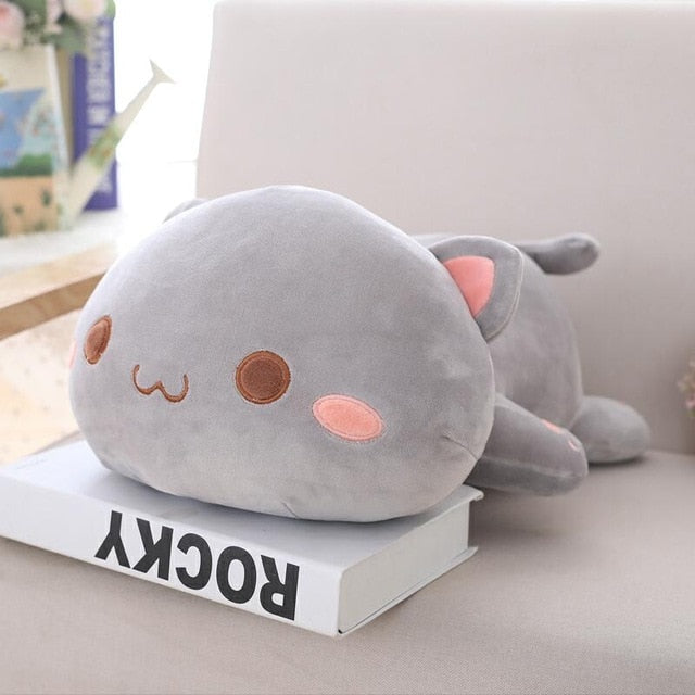 35/50/65cm Kawaii Lying Cat Plush Toys