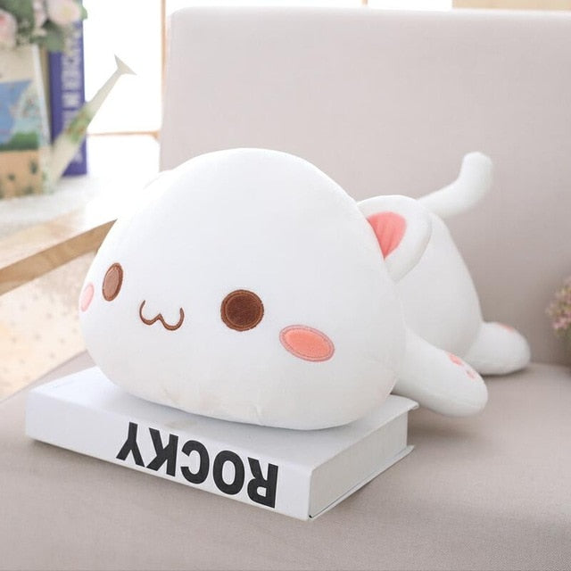 35/50/65cm Kawaii Lying Cat Plush Toys