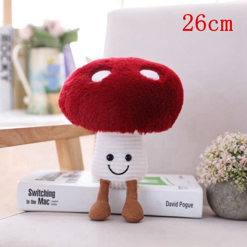 Mushroom and Eggplant Plush Toys 20-100cm