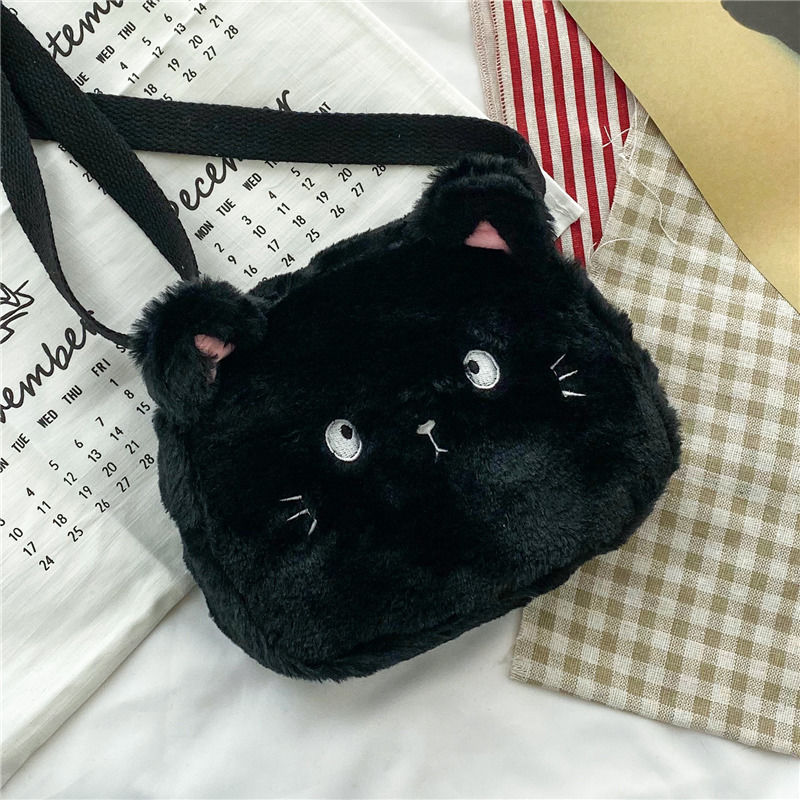 Soft Animal Plush Small Shoulder Bag 20 x 15 cm 