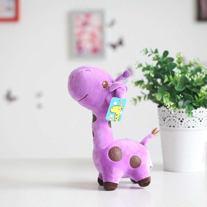 Giraffe Plush Toys 18cm/25cm (Green/Blue/Yellow/Red/Purple/Sky Blue)