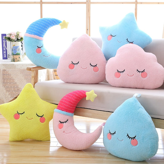 Sky Series Plush Toy (Cloud/Star/Moon/Waterdrop)