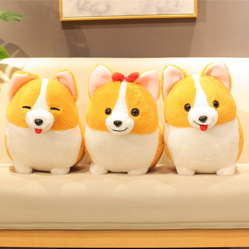 Cute Corgi Dog Plush Toy 38/45/60cm