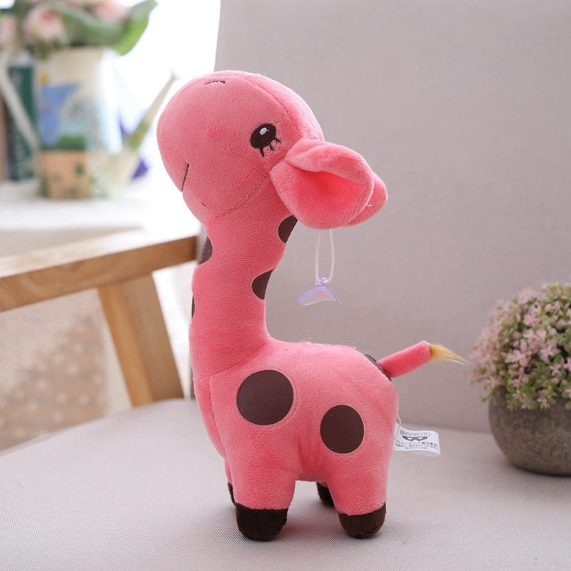 Giraffe Plush Toys 18cm/25cm (Green/Blue/Yellow/Red/Purple/Sky Blue)