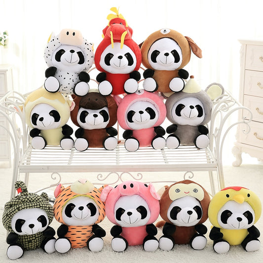 Panda Cosplay Plush Toys 20cm/40cm