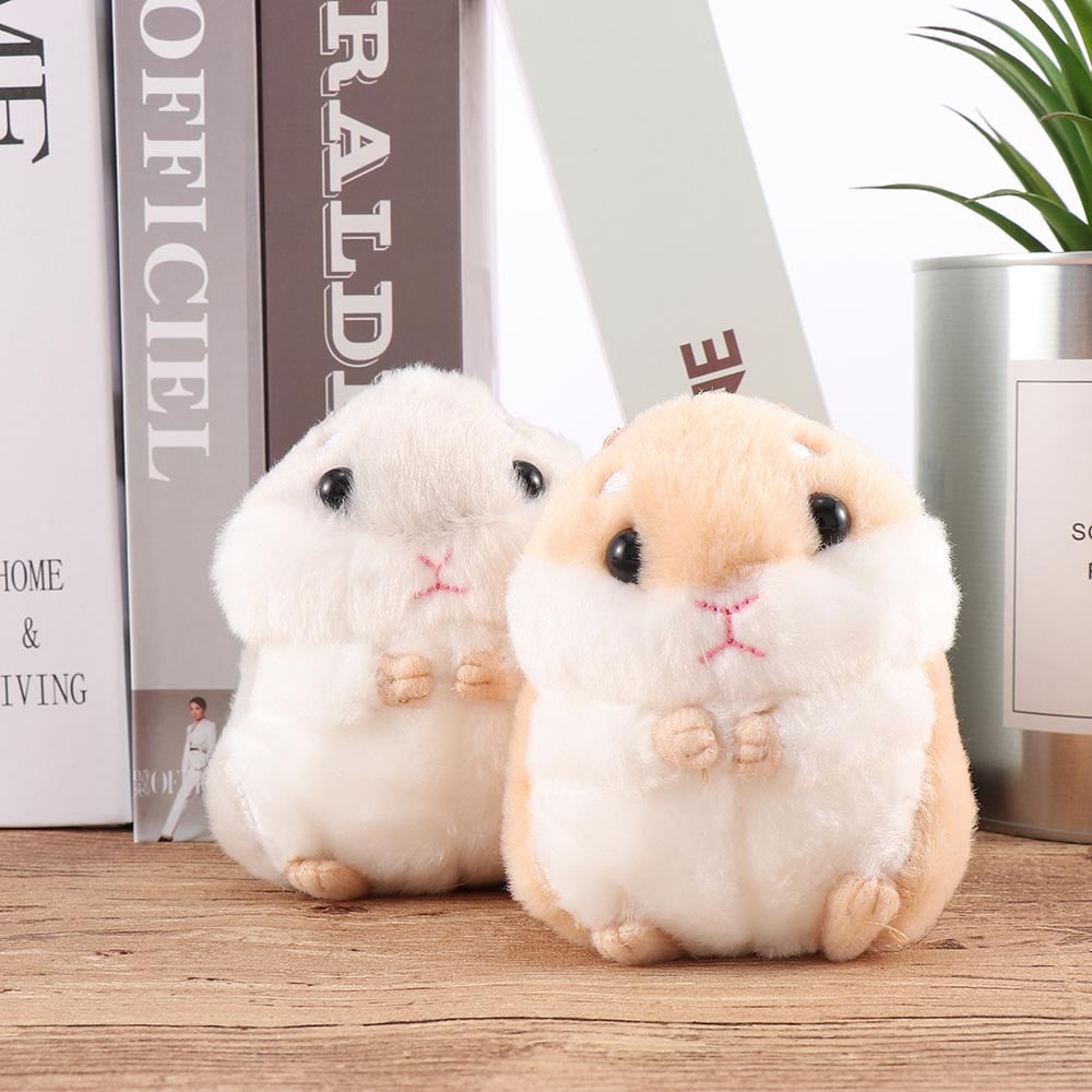 Hamster Plush Keychain 12cm