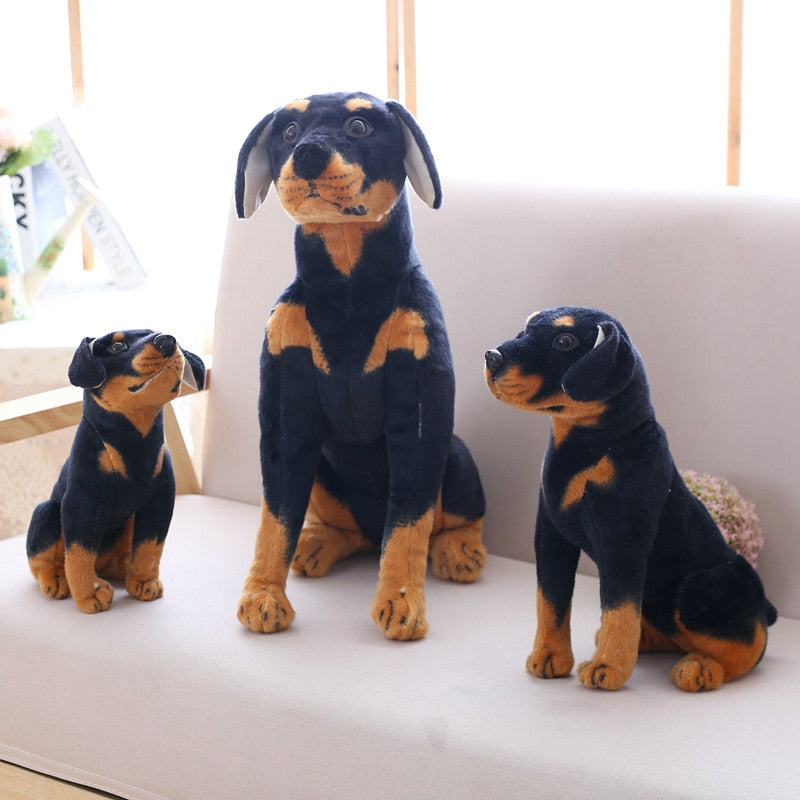 Dog (Doberman) Plush Toy 23-66cm