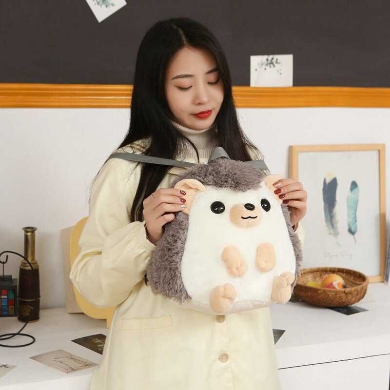 Hedgehog Plush Backpacks 32cm