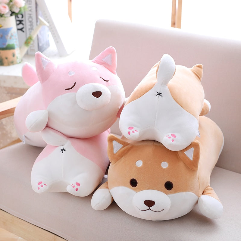 Cute Fat Shiba Inu Dog Plush Toy 36/55cm