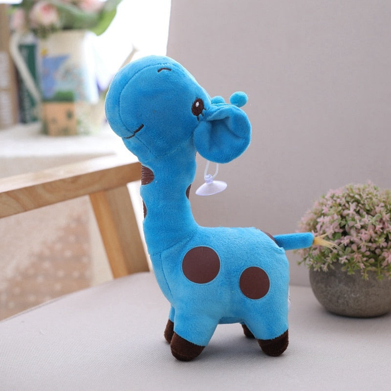 Giraffe Plush Toys 18cm/25cm (Green/Blue/Yellow/Red/Purple/Sky Blue)